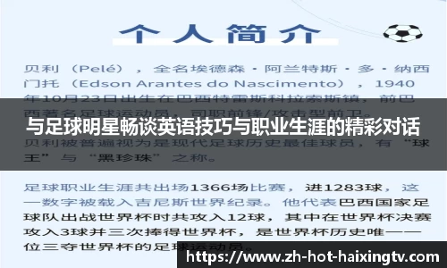 与足球明星畅谈英语技巧与职业生涯的精彩对话